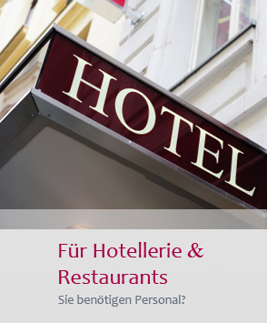 Für Hotels und Restaurants